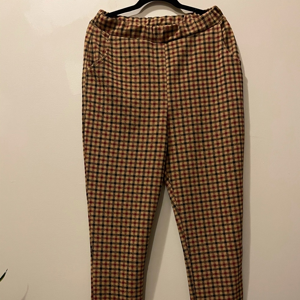 Plaid Pants
